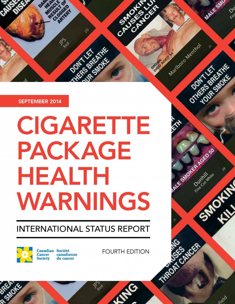 Intl Status Report Cover 2014 Tobacco Labelling Regulations