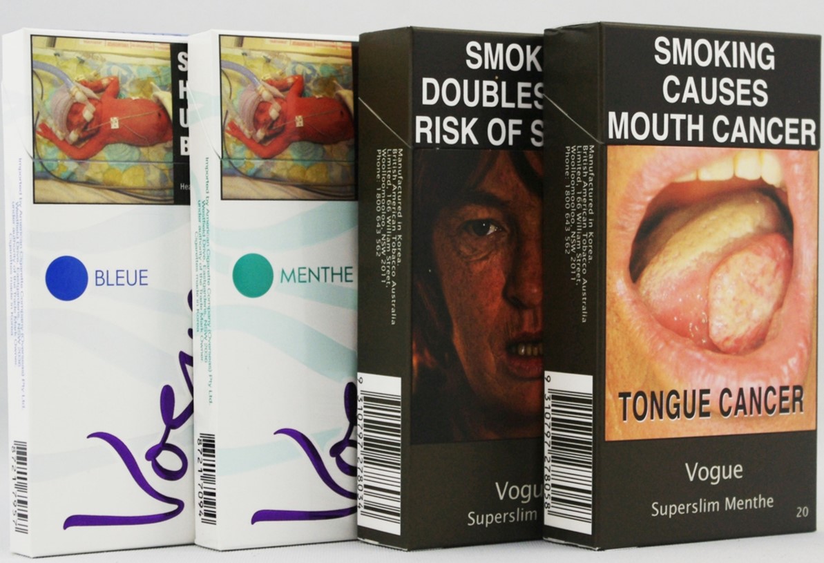 2016 Plain Pack Vogue Tobacco Labelling Regulations